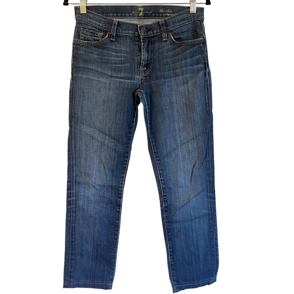 7 For All Mankind Denim - 7 For All Mankind Slim Capri Style Jeans - GUC